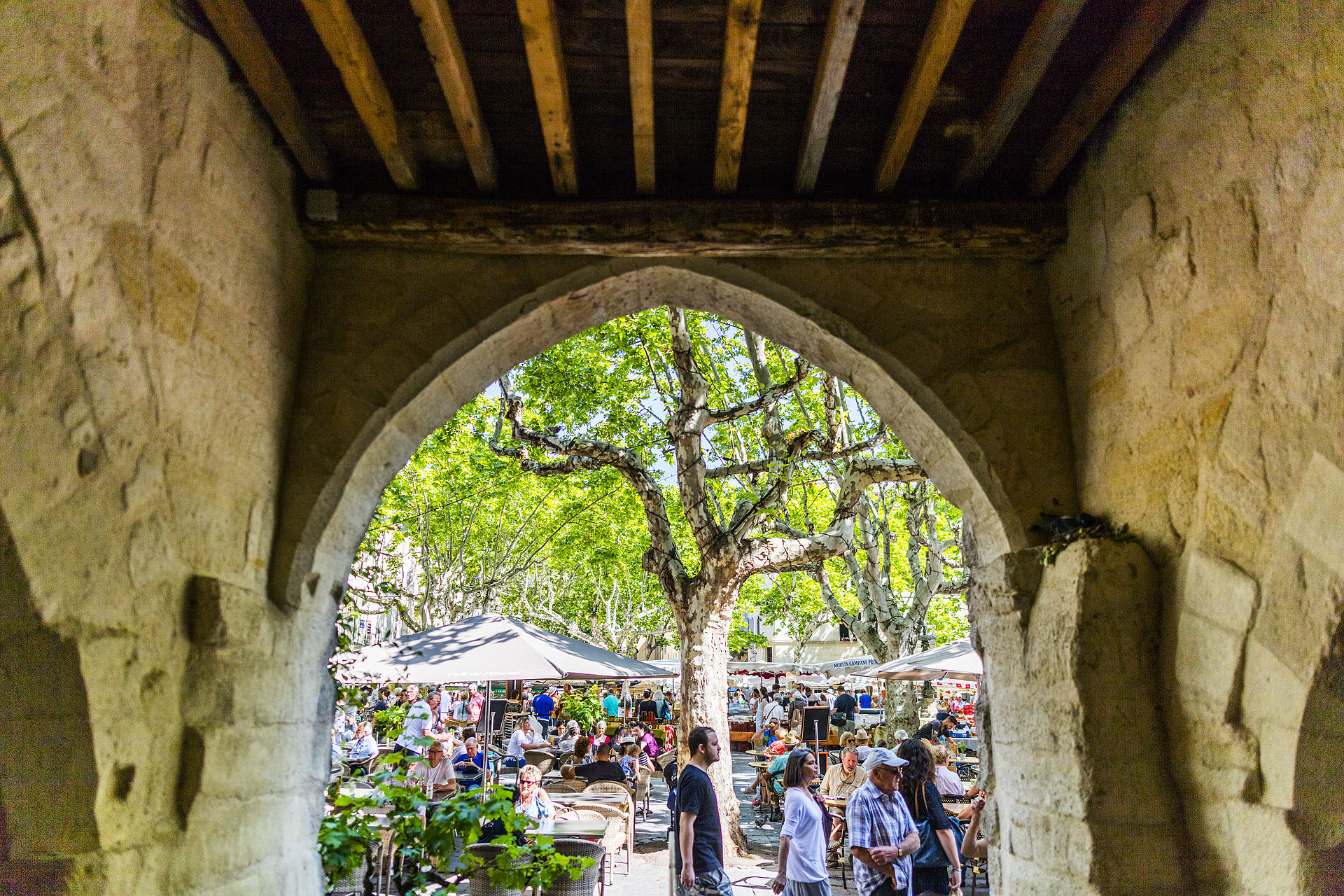 La marché d'Uzès