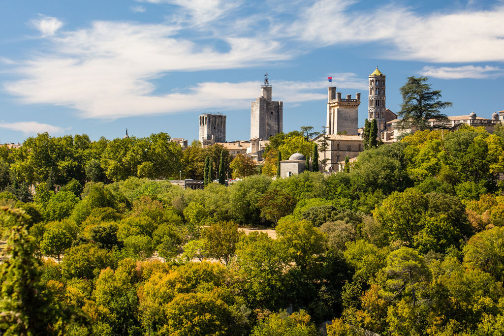 La ville d'Uzès